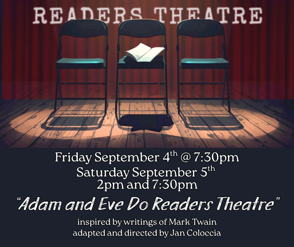 Poster for Adam and Eve Do Reader’s Theatre